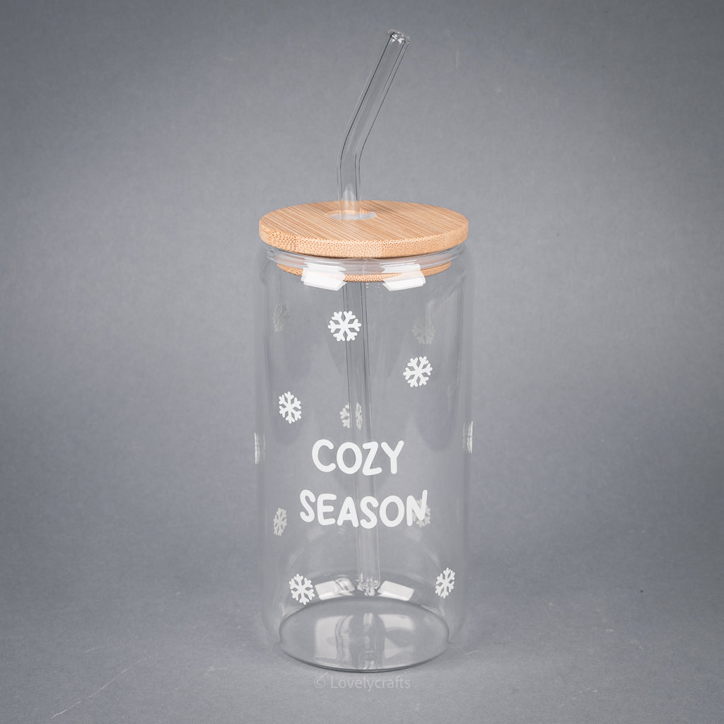 Trinkglas Cozy season