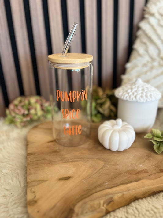 Trinkglas Pumpkin spice latte