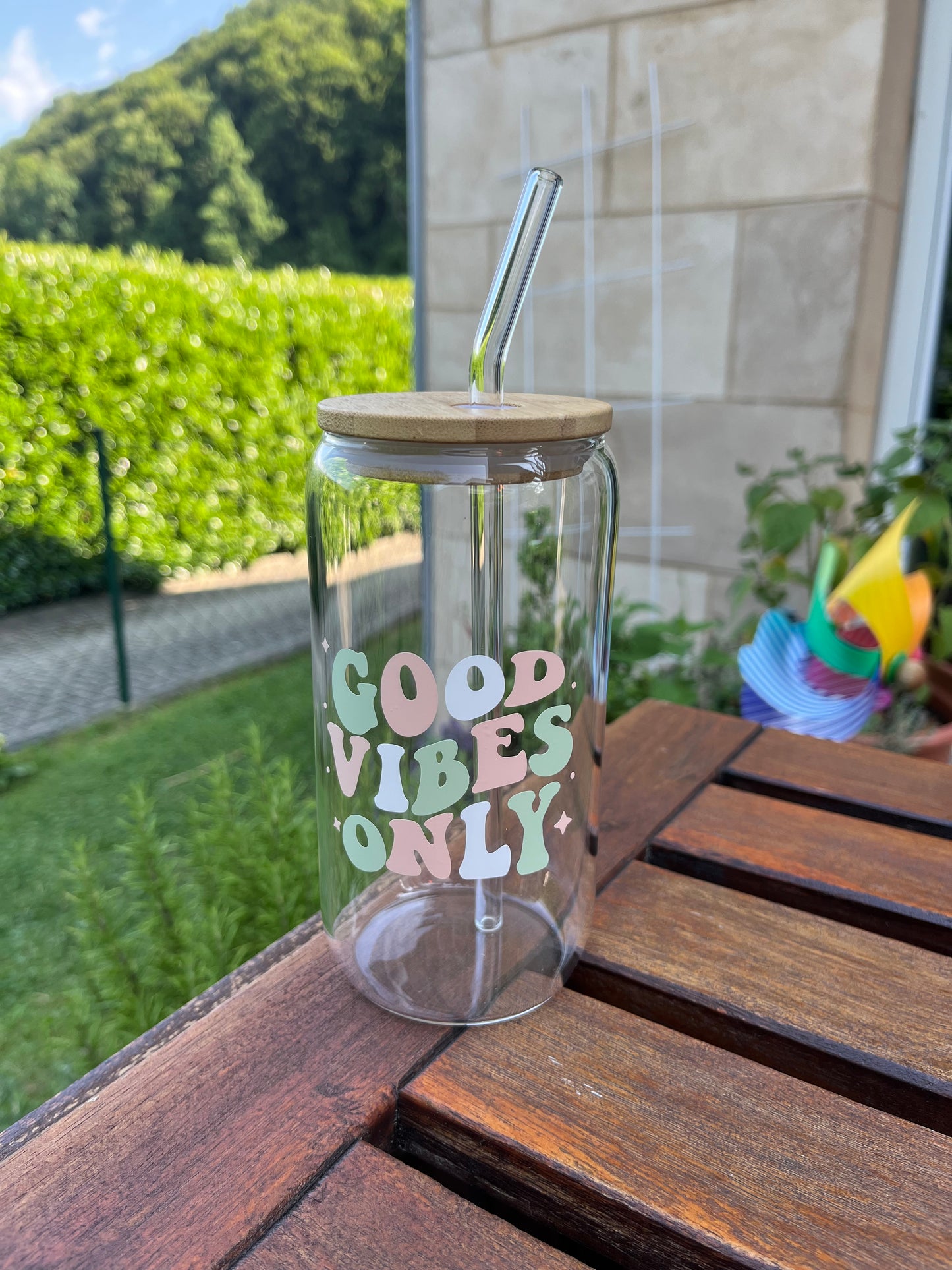 Trinkglas Good vibes only