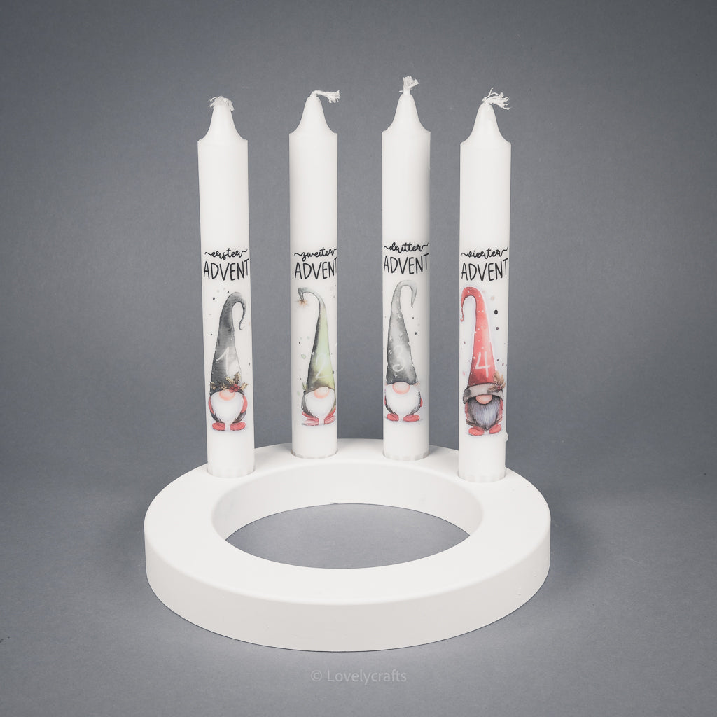 Adventkranz schlicht