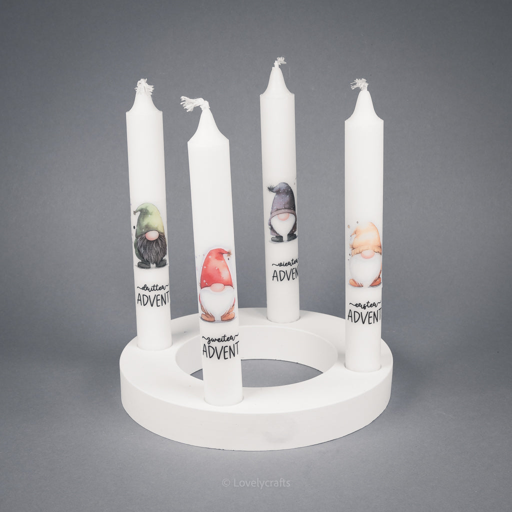 Adventkranz schlicht