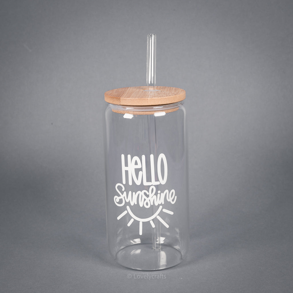 Trinkglas Hello Sunshine