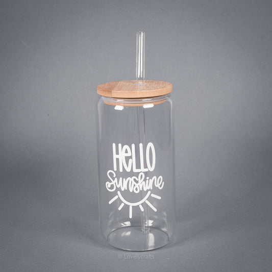 Trinkglas Hello Sunshine