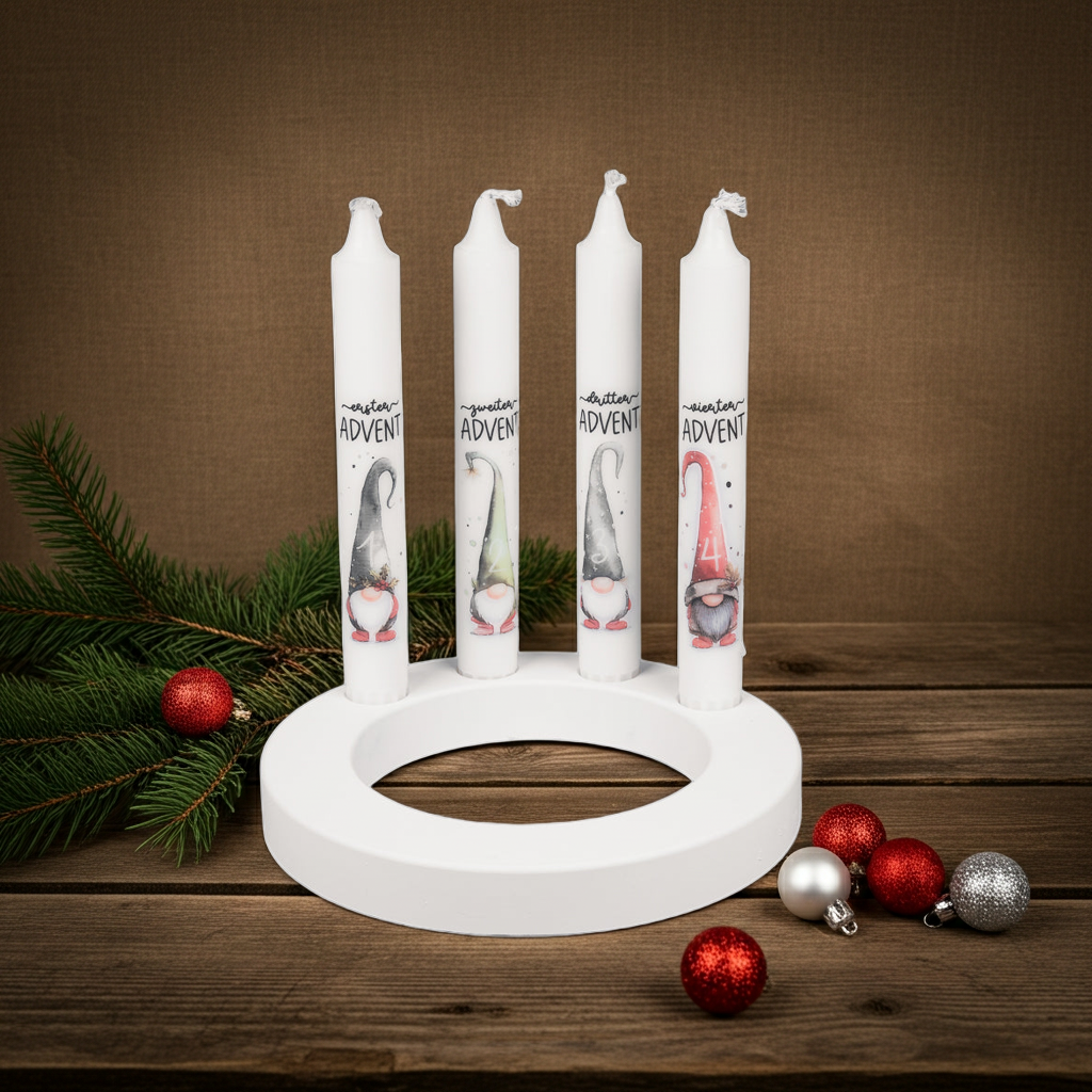 Adventkranz schlicht